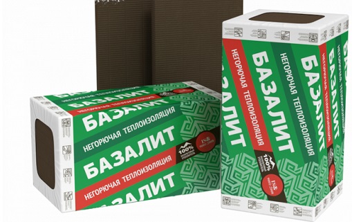Уценка Плита Базалит Венти-Н 1200*600*100мм 0,288м3 (4 плиты)  (плотность 87(+/-12кг/м3)