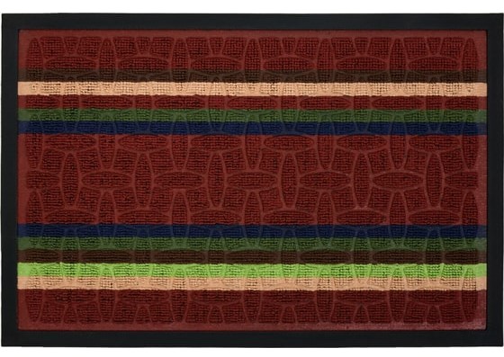 Коврик придверный,"COMFORT"  40*60 см,  красный VORTEX/20
