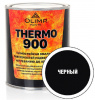 Эмаль термостойкая OLIMP Черная 800С° 0,8л (6шт) 