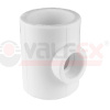 Тройник редукционный 50/40/50 (Valfex) БЕЛЫЙ 