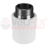 Муфта переходная с наружной резьбой 20x1/2" (Valfex) БЕЛАЯ (150/30)