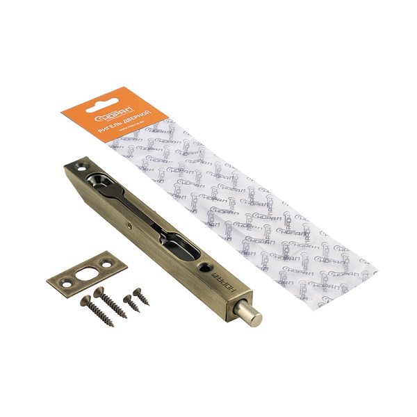Ригель 5 1/2" (ст.бронза) с ответ.планкой