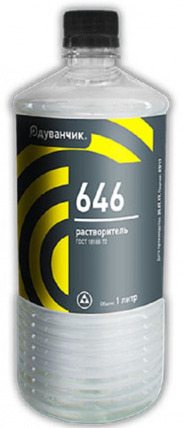 Растворитель БР-2 Одуванчик ГОСТ (Обезжириватель универсальный) 10л. пэт/кан 