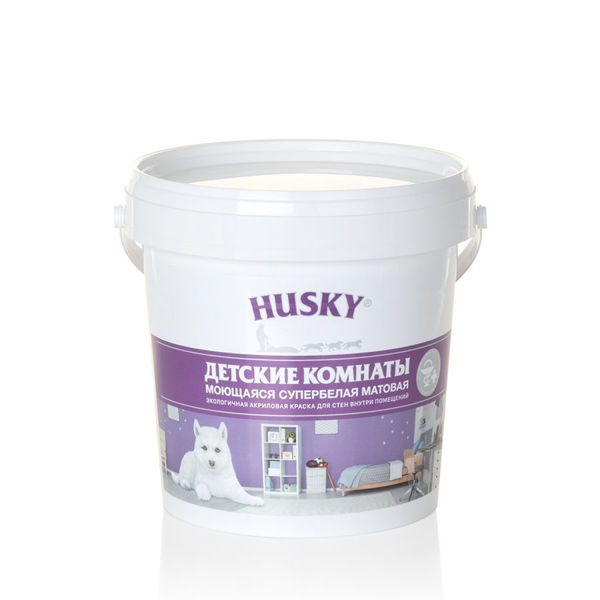 Краска для детских комнат HUSKY -20С База А (9л)