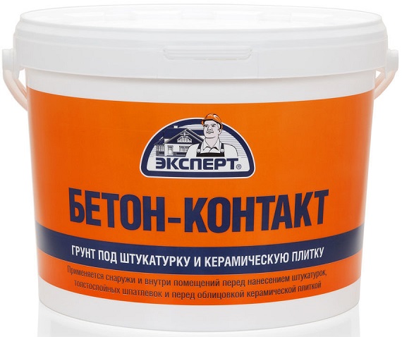 Грунт Бетон-контакт ЭКСПЕРТ (12кг) 